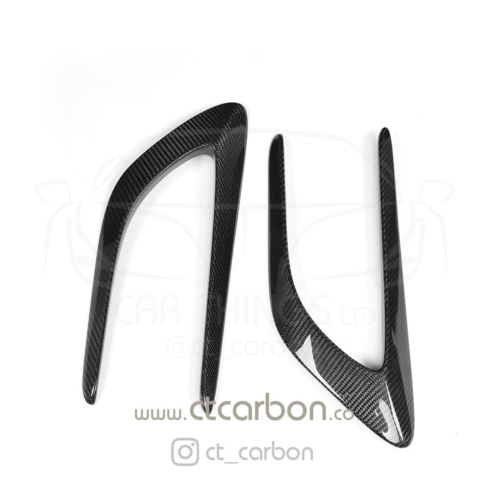 MERCEDES C63/C63S W205 COUPE CARBON FIBRE WING TRIMS