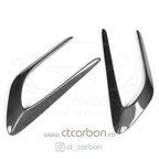 MERCEDES C63/C63S W205 COUPE CARBON FIBRE WING TRIMS