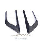 MERCEDES C63/C63S W205 COUPE CARBON FIBRE WING TRIMS