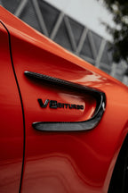 MERCEDES C63/C63S W205 COUPE CARBON FIBRE WING TRIMS