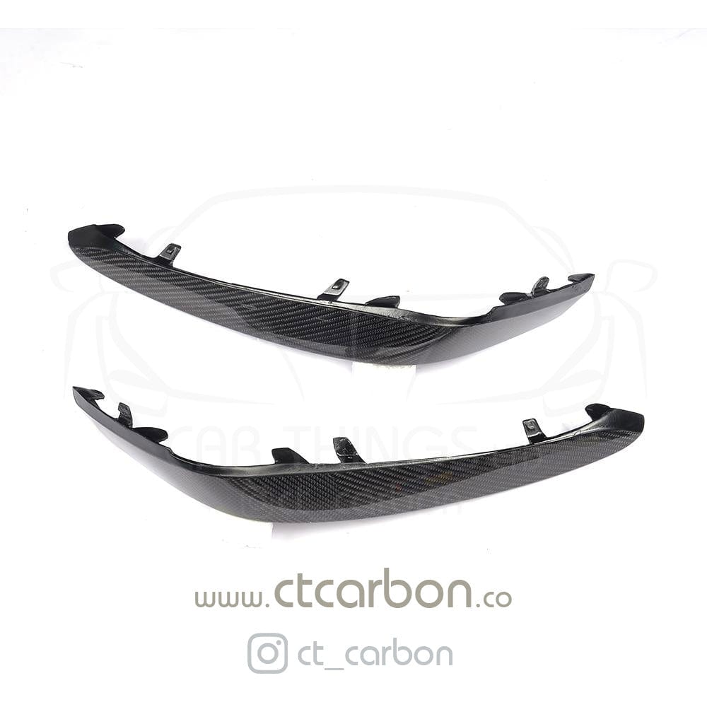 MERCEDES C63/C63S W205 COUPE & SALOON CARBON FIBRE BUMPER TRIM