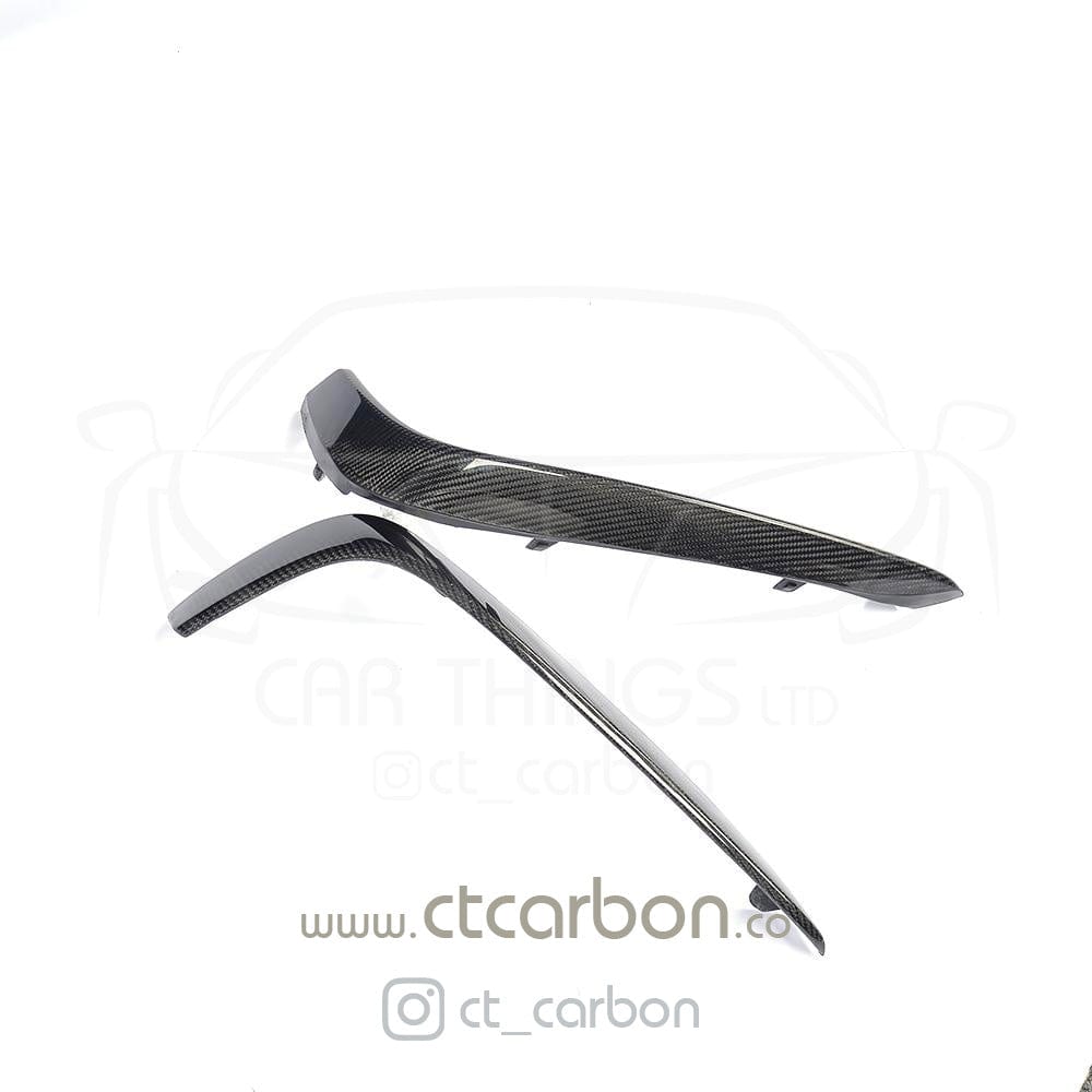 MERCEDES C63/C63S W205 COUPE & SALOON CARBON FIBRE BUMPER TRIM