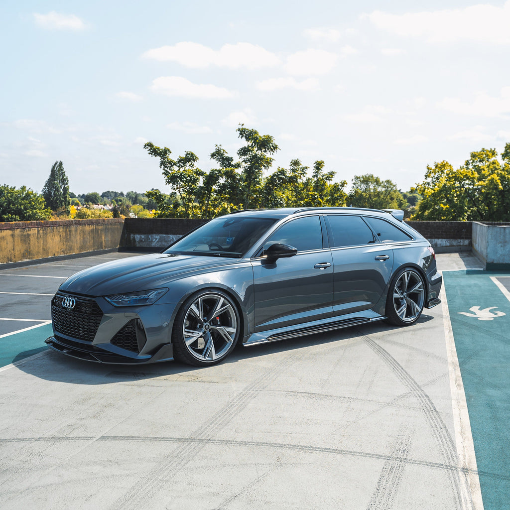 AUDI RS6/RS7 C8 AVANT CARBON FIBRE SIDE SKIRTS V1 - CT DESIGN