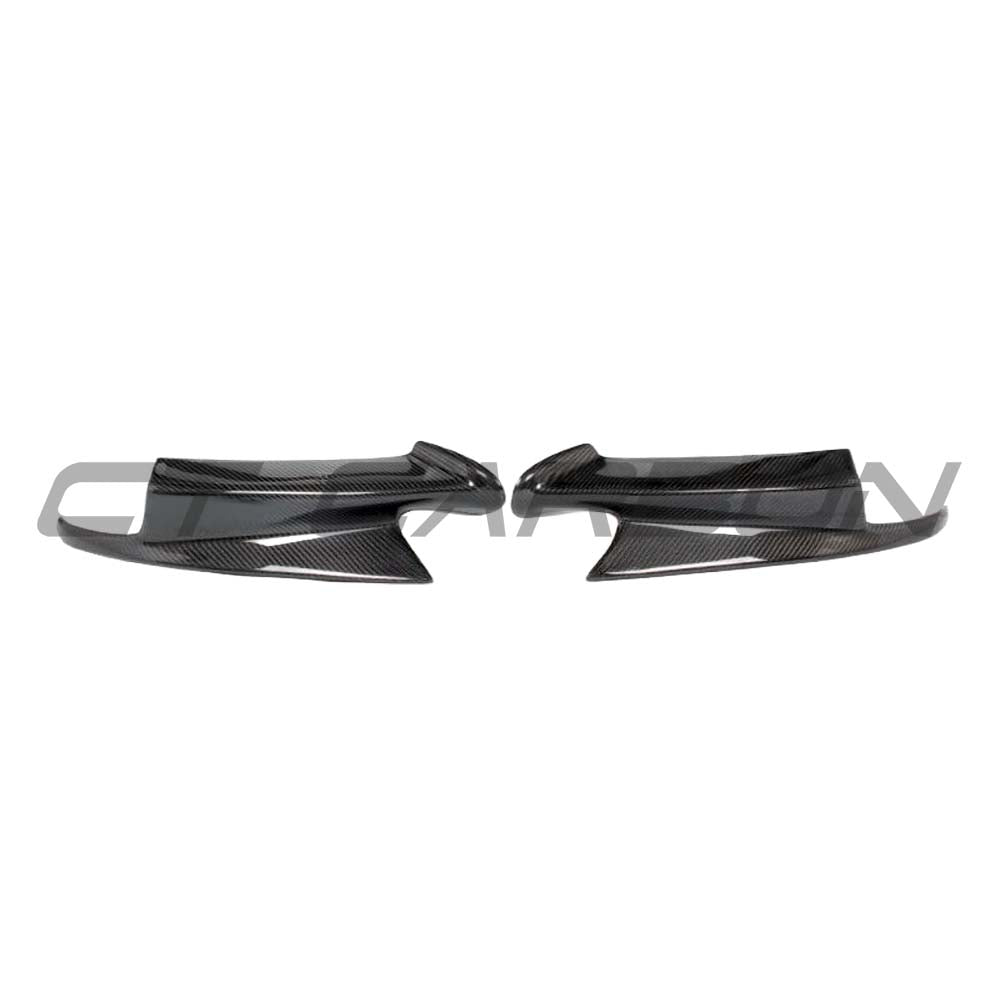 BMW M3 E92/E90 CARBON FRONT CANARD SPLITTERS