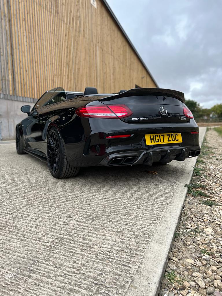MERCEDES C63 W205 CONVERTIBLE FULL CARBON FIBRE KIT - B STYLE