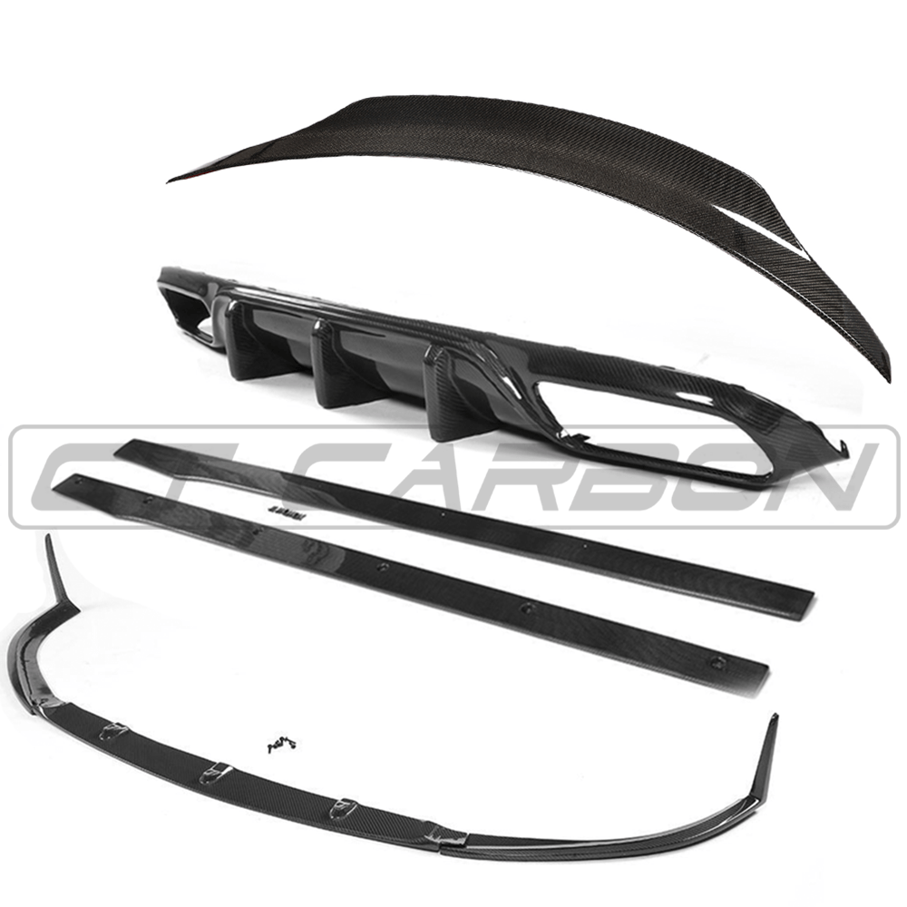 MERCEDES C63 W205 CONVERTIBLE FULL CARBON FIBRE KIT -  V1