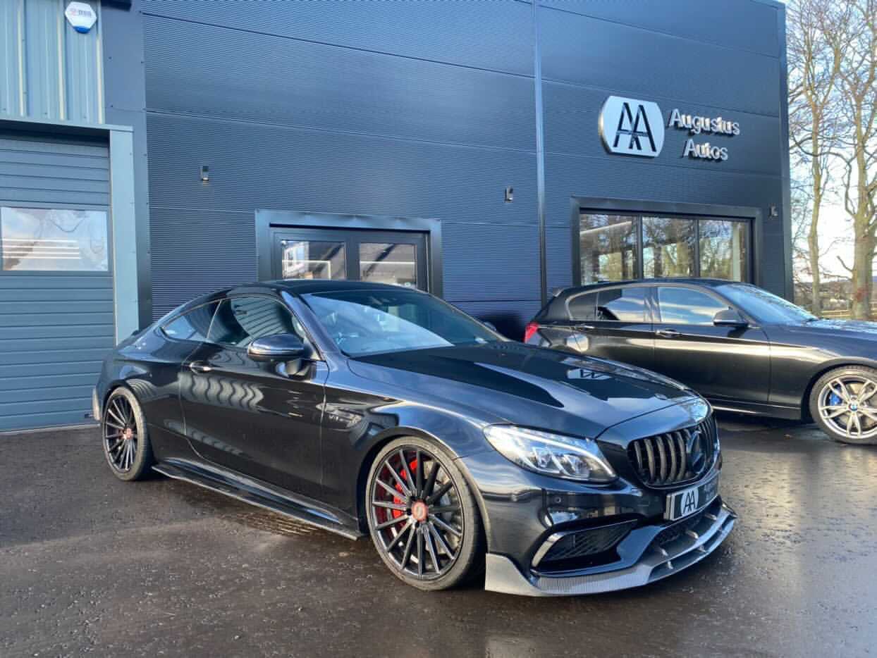 MERCEDES C63 W205 COUPE FULL CARBON FIBRE KIT V3