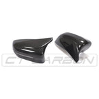 BMW F90 M5 & M5C COMPETITION CARBON FIBRE MIRROR OVERLAY (RHD)