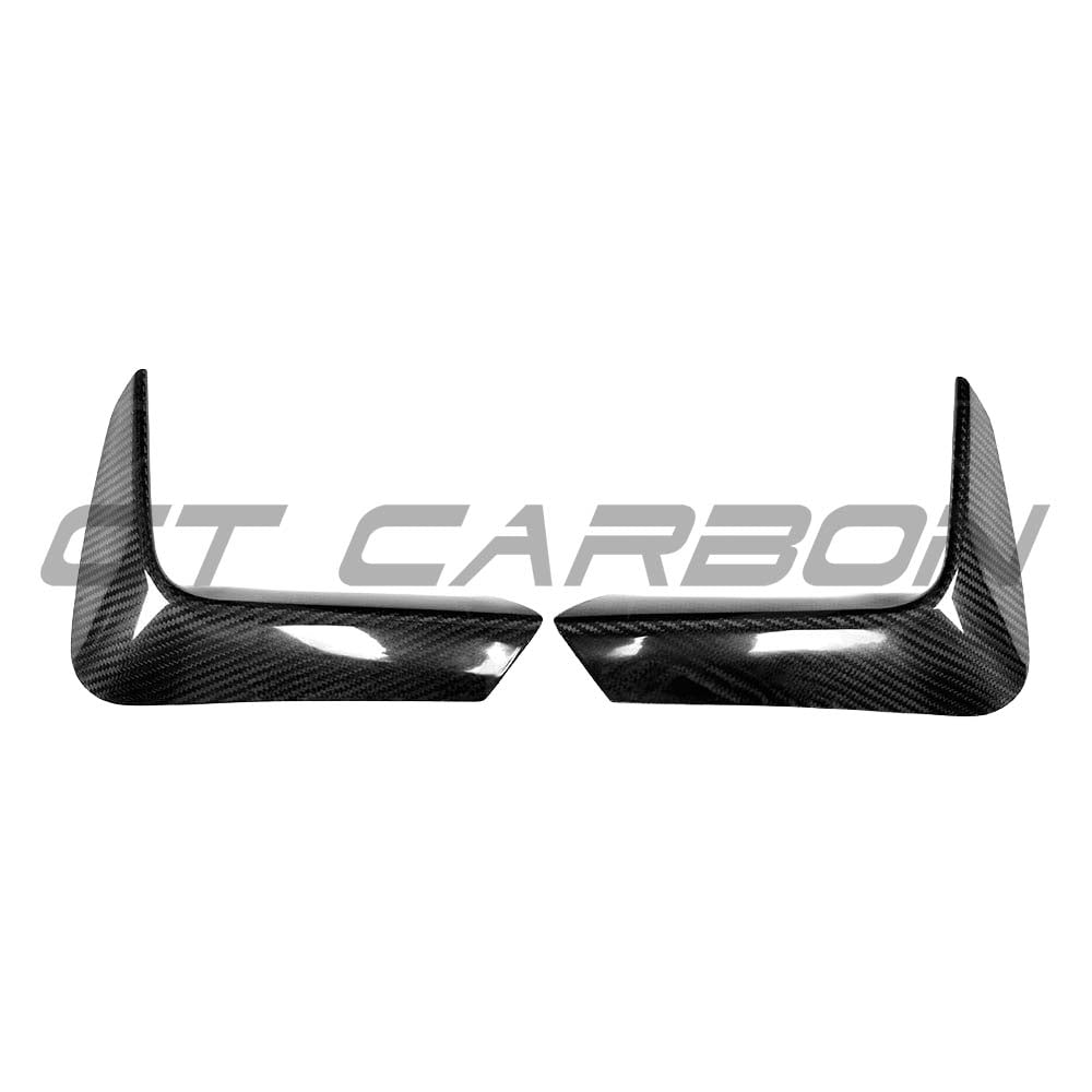 BMW M3 & M4 (F80/F82/F83) 2014-2020 CARBON FIBRE REAR BUMPER CANARDS