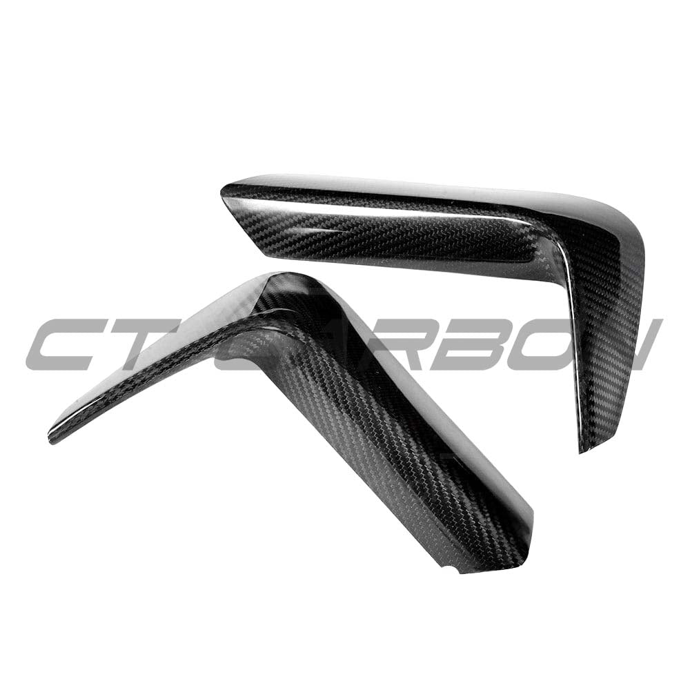 BMW M3 & M4 (F80/F82/F83) 2014-2020 CARBON FIBRE REAR BUMPER CANARDS