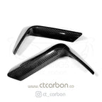 BMW M3 & M4 F80 F82 F83 REAR CARBON FIBRE BUMPER CANARDS