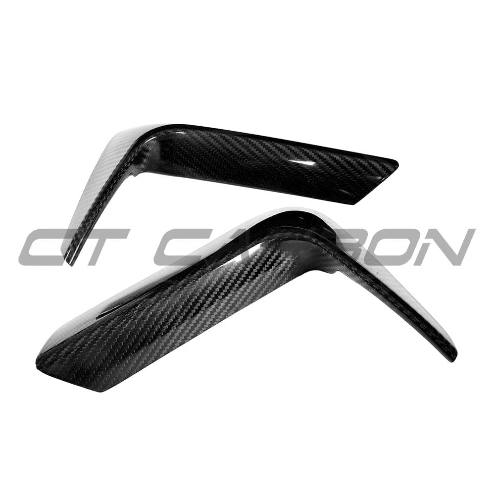 BMW M3 & M4 (F80/F82/F83) 2014-2020 CARBON FIBRE REAR BUMPER CANARDS