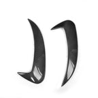 MERCEDES W205 C63 & C43 SALOON REAR BUMPER CARBON FIBRE CANARDS