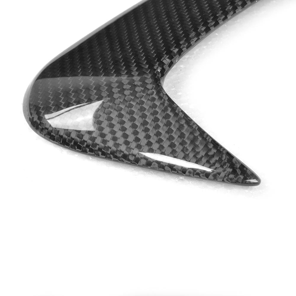 MERCEDES W205 C63 & C43 SALOON REAR BUMPER CARBON FIBRE CANARDS