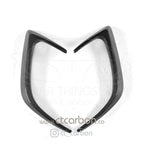MERCEDES W205 C63 & C63S COUPE 2DR REAR BUMPER CARBON FIBRE CANARDS
