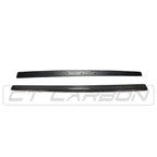 AUDI A3/S3/RS3 8V SALOON CARBON FIBRE SIDE SKIRTS V1