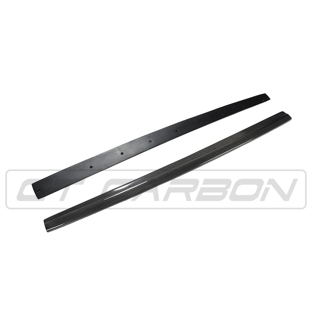 AUDI A3/S3/RS3 8V SALOON CARBON FIBRE SIDE SKIRTS V1