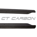 AUDI R8 V10 GEN 2 CARBON FIBRE SIDE SKIRTS - CT CARBON