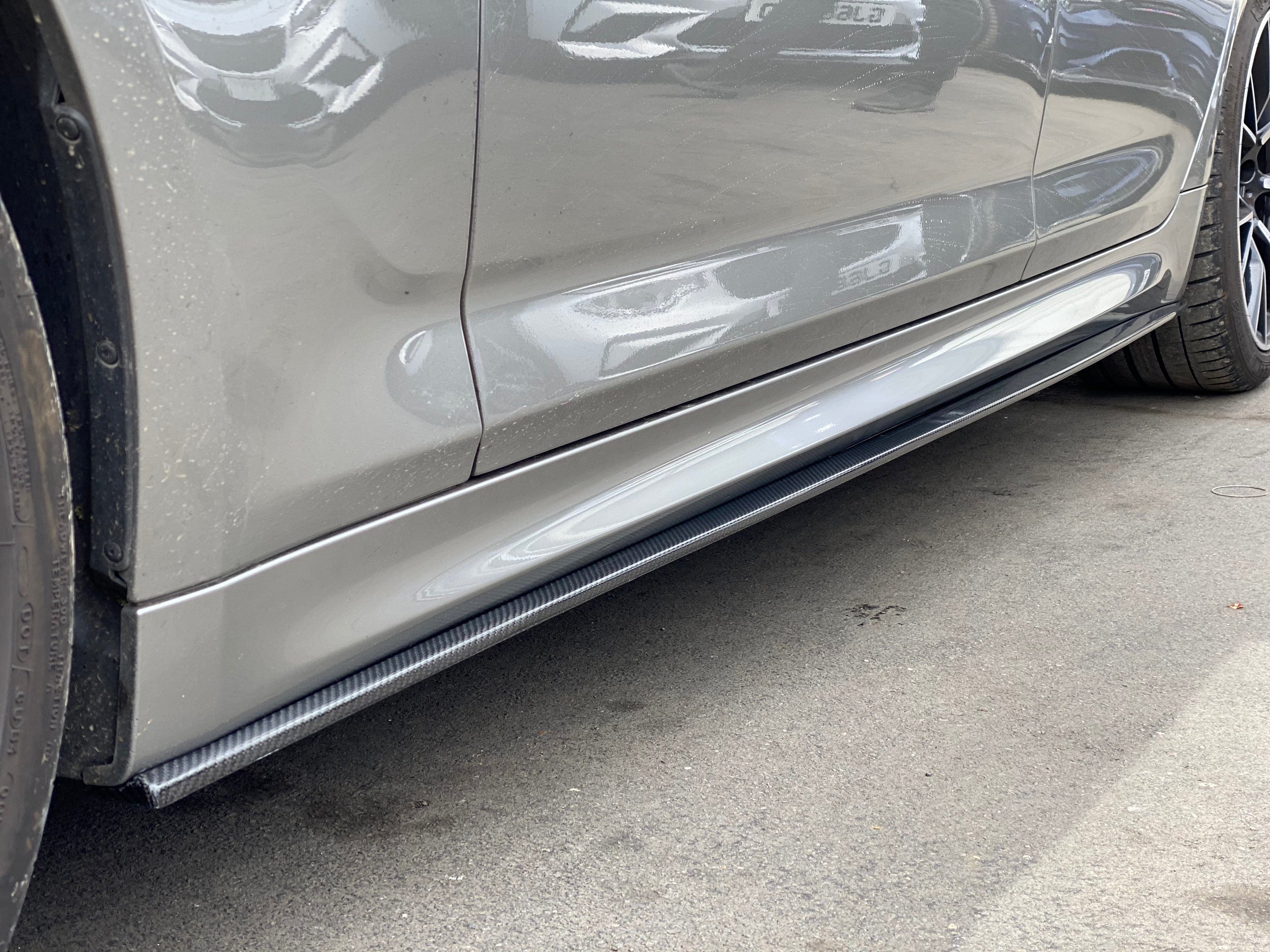 BMW F90 M5 & G30/G31 5 SERIES CARBON FIBRE SIDE SKIRTS - V1
