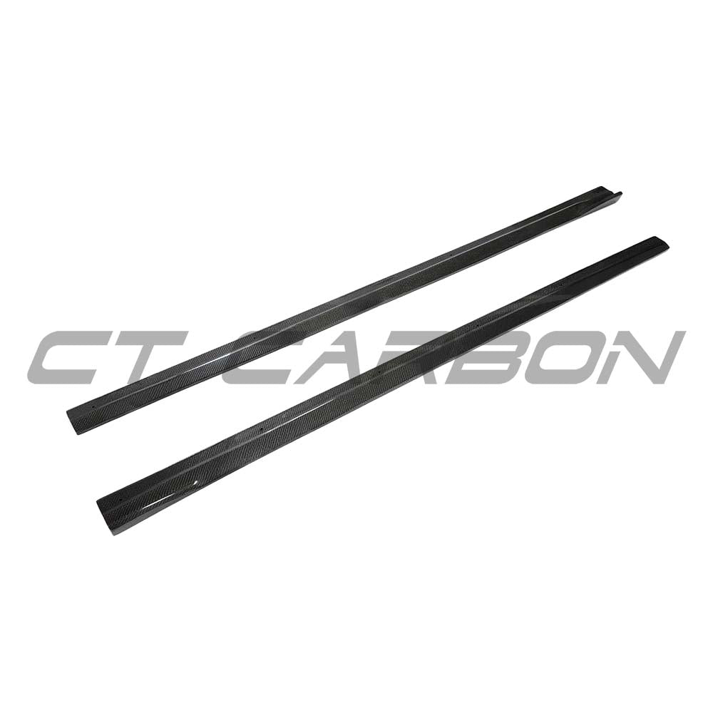 BMW M2 / M2C F87 CARBON FIBRE SIDE SKIRTS V3
