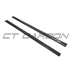 BMW M2 / M2C F87 CARBON FIBRE SIDE SKIRTS V3