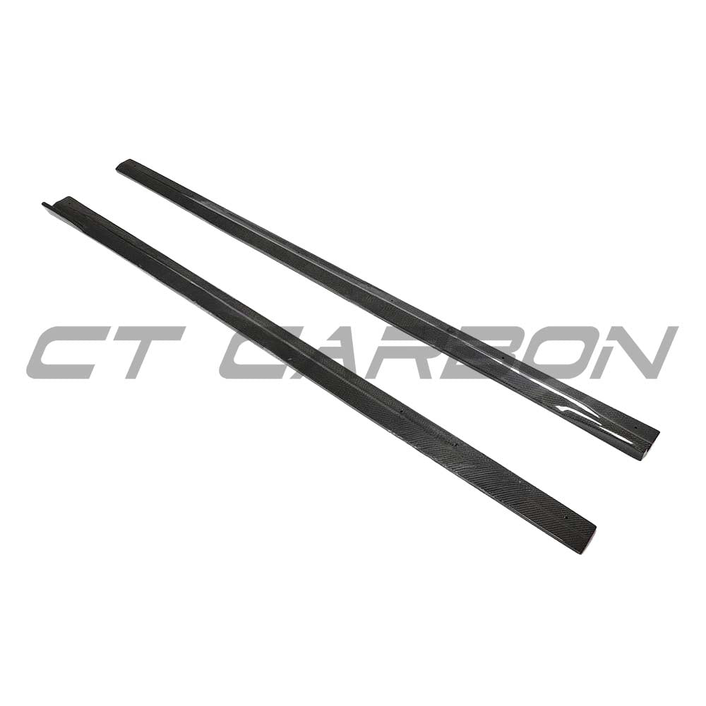 BMW M2 / M2C F87 CARBON FIBRE SIDE SKIRTS V3