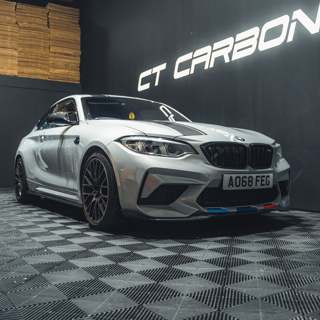BMW M2 / M2C F87 CARBON FIBRE SIDE SKIRTS V3