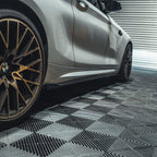 BMW M2 / M2C F87 CARBON FIBRE SIDE SKIRTS V3