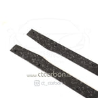 MERCEDES C63/C63S W205 COUPE & SALOON FORGED CARBON FIBRE SIDE SKIRTS - D STYLE