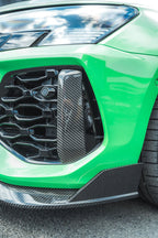 AUDI RS3 8Y 2022-2024 CARBON FIBRE FRONT BUMPER CORNERS - CT DESIGN