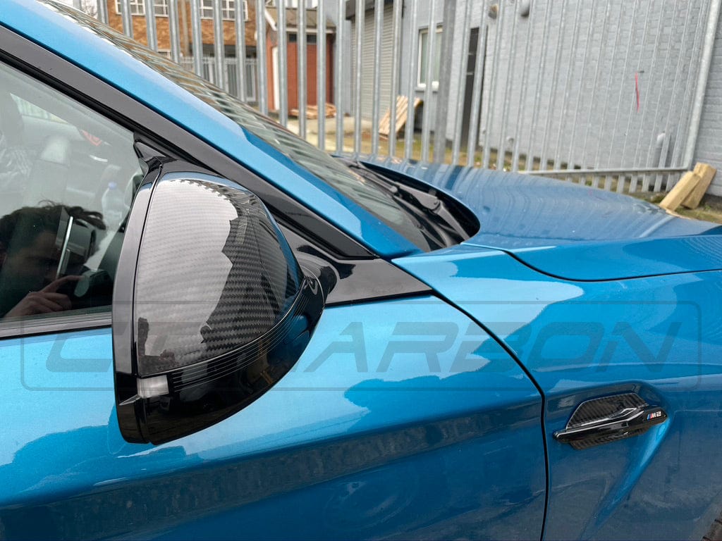 BMW F80/F82/F83/F87 M2C/M3/M4 CARBON FIBRE MIRRORS (LHD ONLY)