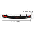 BMW F90 M5 2017+CARBON FIBRE MIDDLE SPLITTER - S STYLE