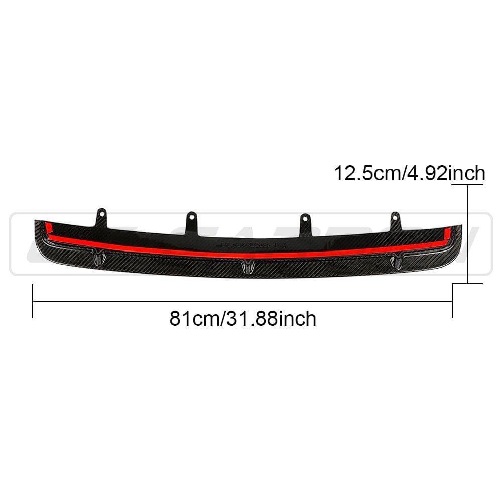 BMW F90 M5 2017+CARBON FIBRE MIDDLE SPLITTER - S STYLE