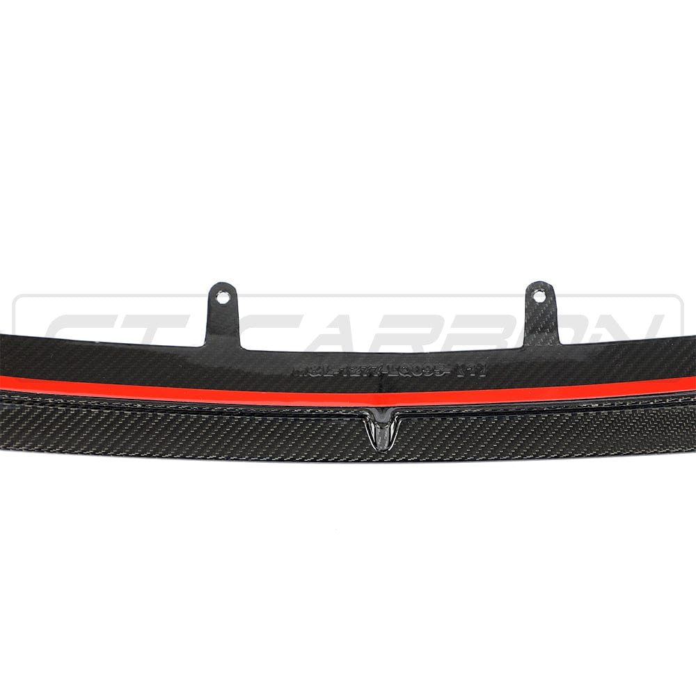 BMW F90 M5 2017+CARBON FIBRE MIDDLE SPLITTER - S STYLE