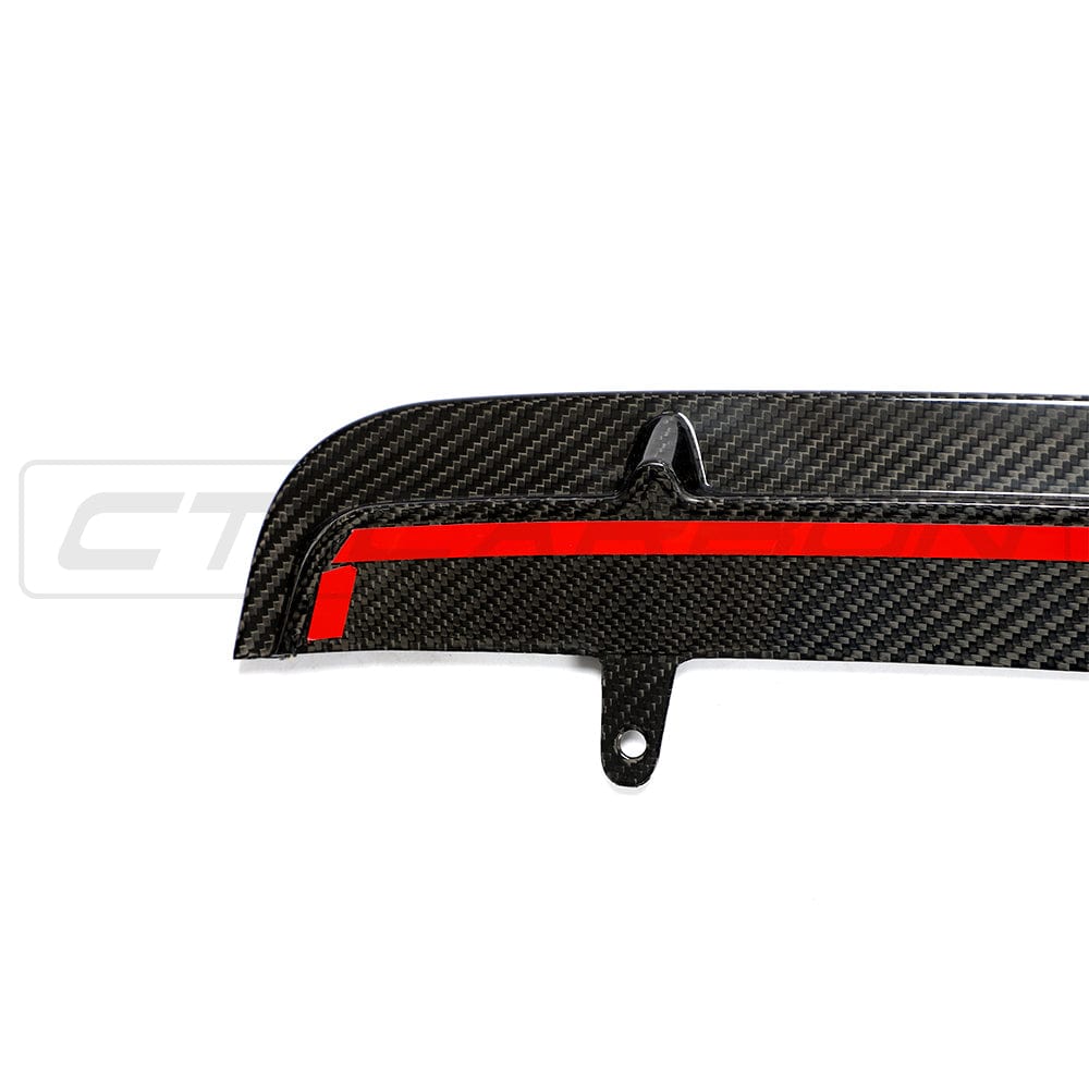 BMW F90 M5 2017+CARBON FIBRE MIDDLE SPLITTER - S STYLE