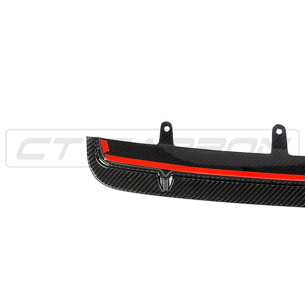 BMW F90 M5 2017+CARBON FIBRE MIDDLE SPLITTER - S STYLE