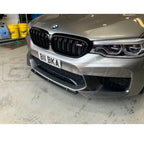 BMW F90 M5 2017+CARBON FIBRE MIDDLE SPLITTER - S STYLE
