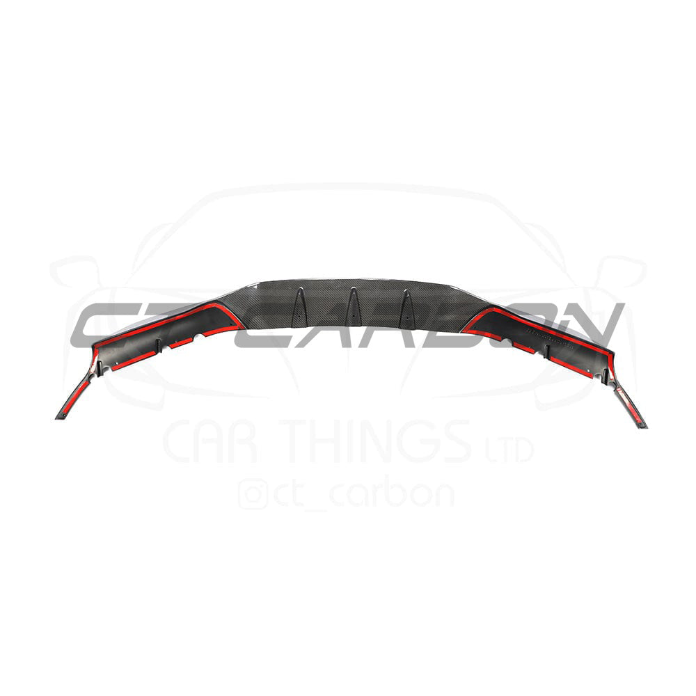 BMW F90 M5 & M5C COMPETITION PRE-LCI CARBON FIBRE SPLITTER - R STYLE