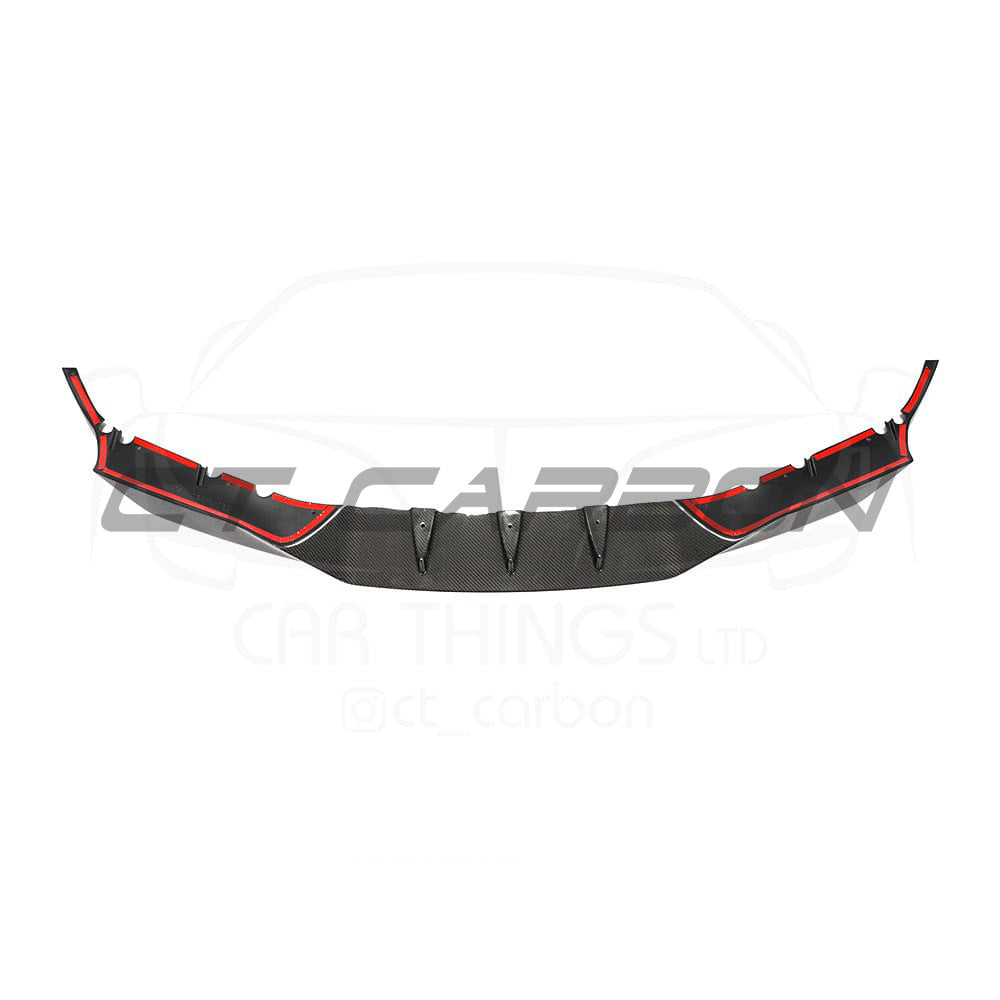 BMW F90 M5 & M5C COMPETITION PRE-LCI CARBON FIBRE SPLITTER - R STYLE