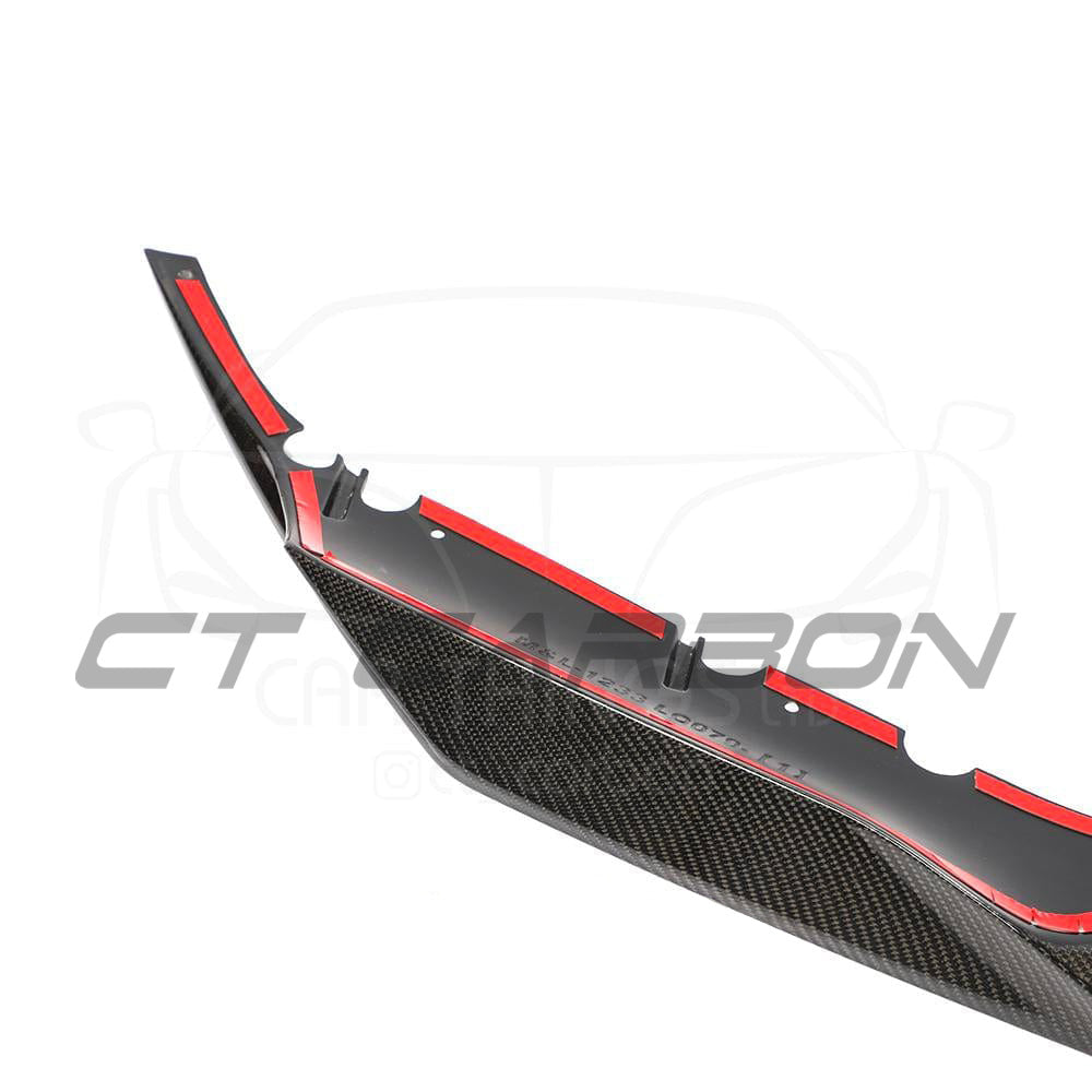 BMW F90 M5 & M5C COMPETITION PRE-LCI CARBON FIBRE SPLITTER - R STYLE