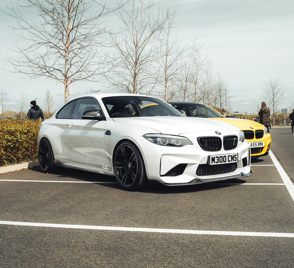 BMW M2 F87 CARBON FIBRE SPLITTER V6
