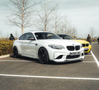 BMW M2 F87 CARBON FIBRE SPLITTER V6