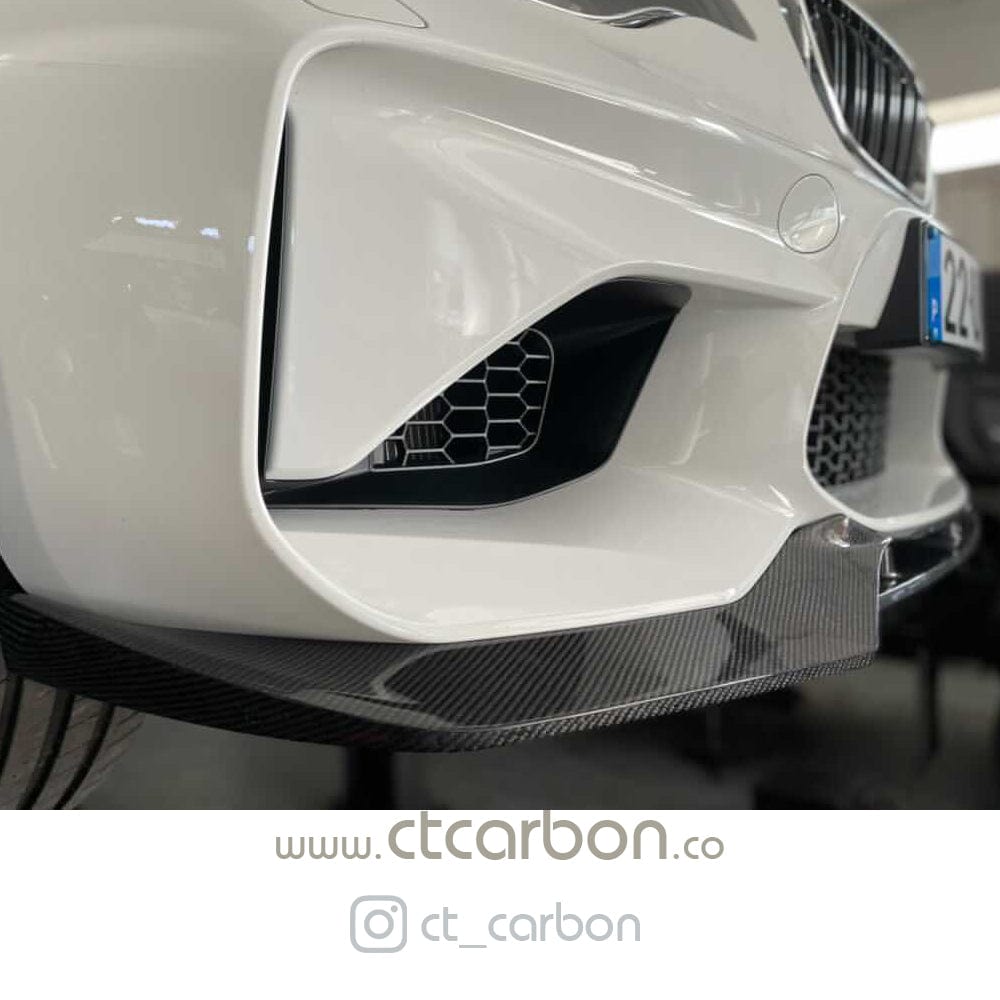 BMW M2 F87 N55(OG) CARBON FIBRE SPLITTER V3