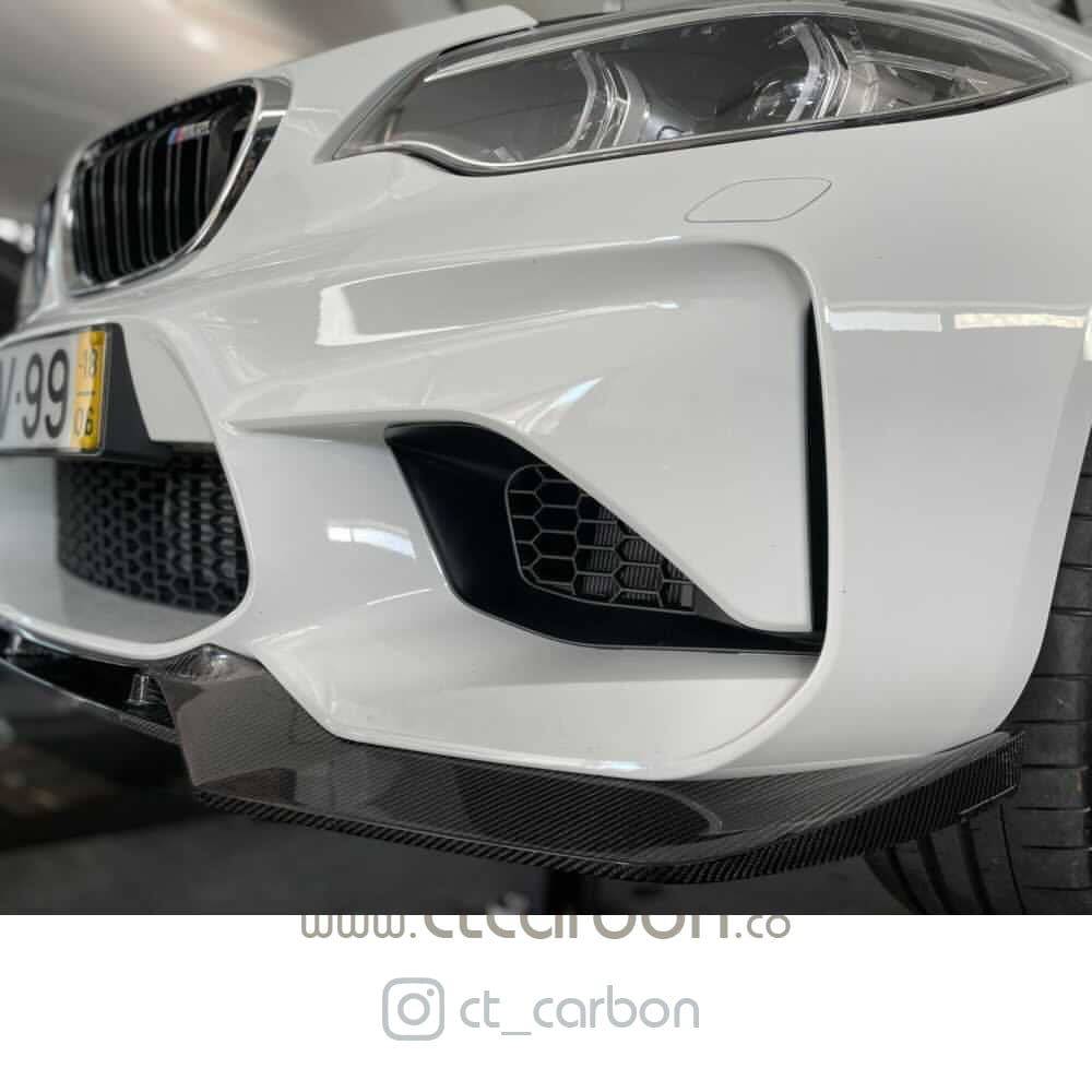 BMW M2 F87 N55(OG) CARBON FIBRE SPLITTER V3