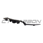 BMW M3/M4 (F80 F82 F83) CARBON FIBRE DIFFUSER WITH DTM LIGHT - V5
