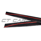 BMW M3/M4 F80/F82/F83 2014-2020 CARBON FIBRE SIDE SKIRTS - V1