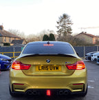 BMW M3/M4 (F80 F82 F83) CARBON FIBRE DIFFUSER - DTM LIGHT