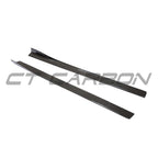 BMW M3/M4 (F80 F82 F83) 2014-2020 CARBON FIBRE SIDE SKIRTS - V2