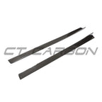 BMW M3/M4 (F80 F82 F83) 2014-2020 CARBON FIBRE SIDE SKIRTS - V2