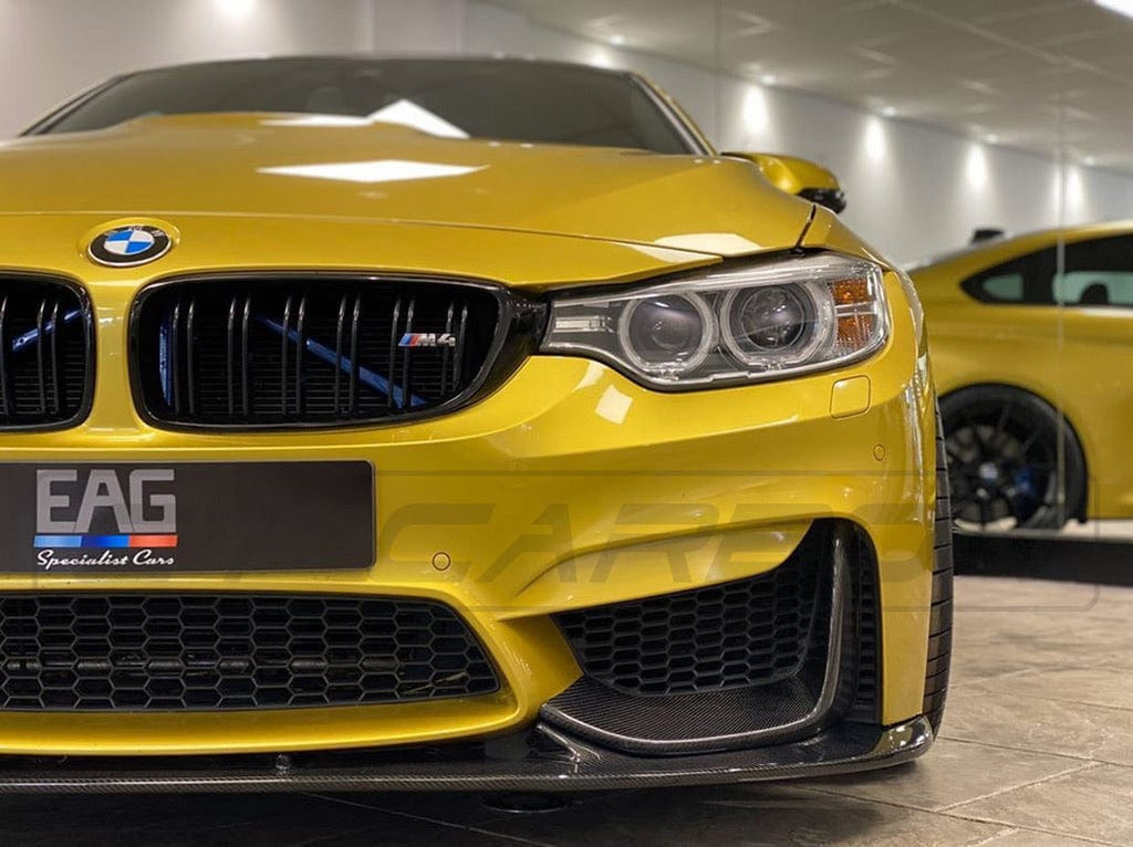 BMW M3/M4 (F80 F82 F83) CARBON FIBRE SPLITTER - 3D STYLE